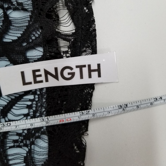 ✅ Blue and Black Lace Dress - Picture 5 of 6